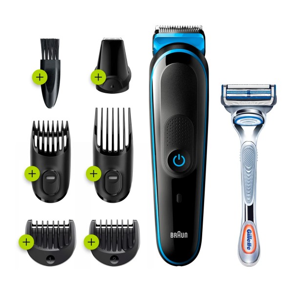 Braun mgk3242 set afeitado multifunción / depilación corporal y facial