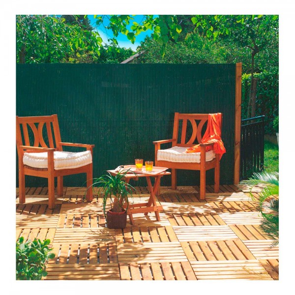 Cañizo oval plasticane color verde 1x3m