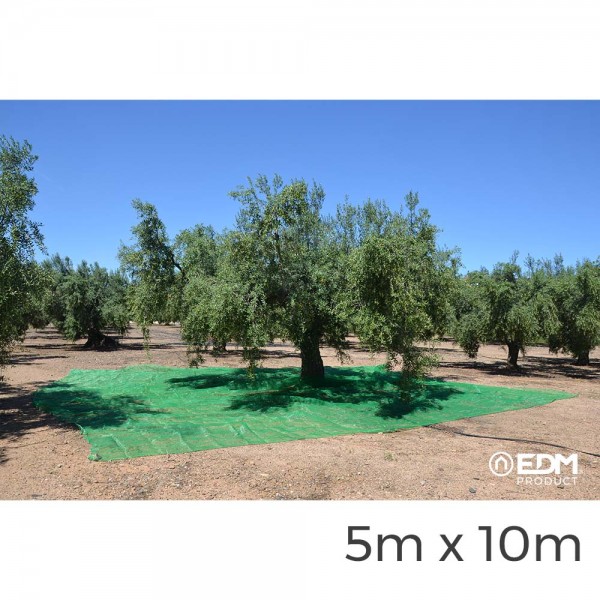 Manto para recolecta de frutos 5x10m color verde Manto para recolecta de frutos 5x10m color verde