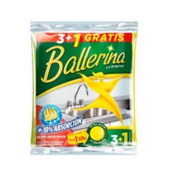 BALLERINA Bayeta 3+1 Gratis