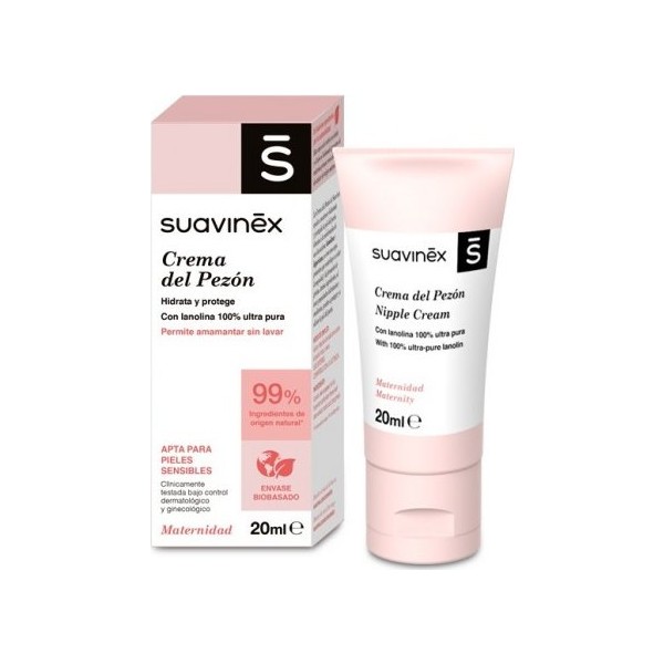 Suavinex Crema Cuidado Del Pezon 20 ml