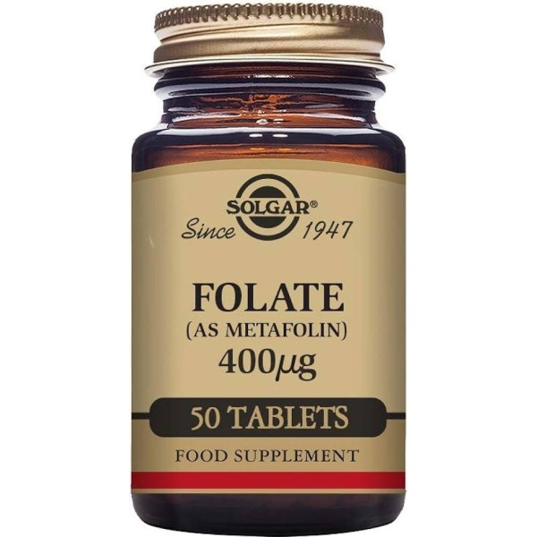 Solgar Folate 400 Mcg 50 Comp Solgar