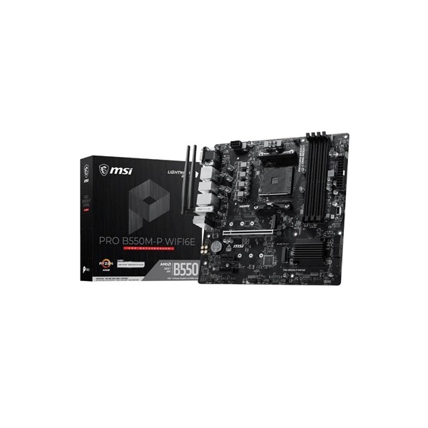 Msi placa base pro b550m-p wifi6e matx am4